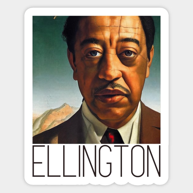 DUKE ELLINGTON Sticker by Cryptilian